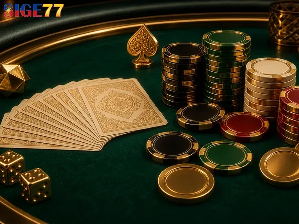 Visual steps for completing a secure SIGE77 cash-in transaction from start to finish.